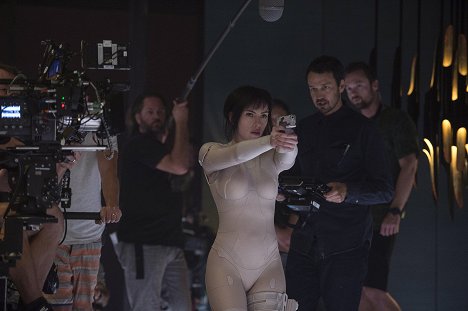 Scarlett Johansson, Rupert Sanders - Ghost in the Shell - Dreharbeiten