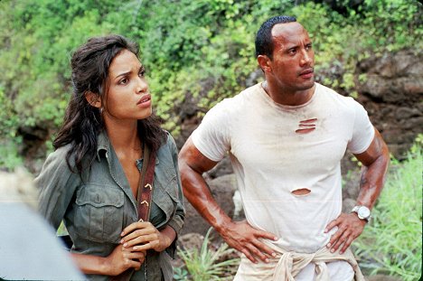 Rosario Dawson, Dwayne Johnson - Vítejte v džungli - Z filmu