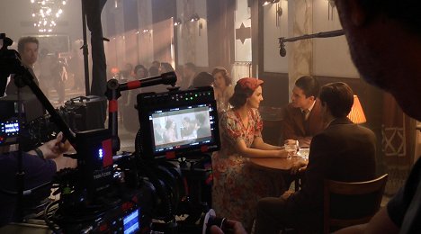 Melina Matthews, Marc Clotet - El jugador de ajedrez - De filmagens