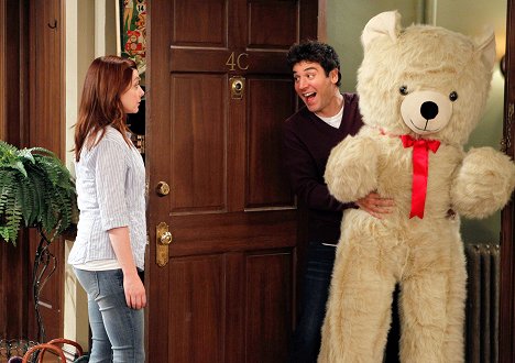 Alyson Hannigan, Josh Radnor - How I Met Your Mother - Who Wants to Be a Godparent - Photos