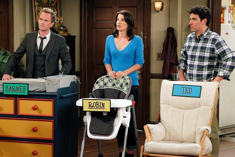Neil Patrick Harris, Cobie Smulders, Josh Radnor - How I Met Your Mother - Who Wants to Be a Godparent - Photos