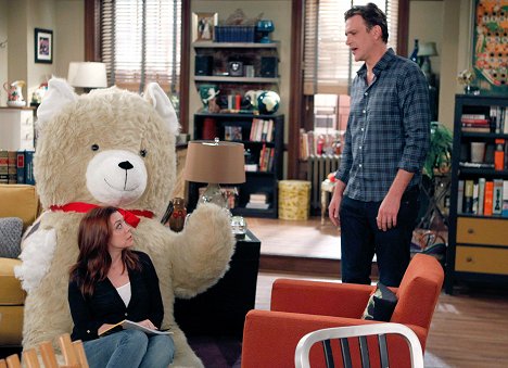Alyson Hannigan, Jason Segel - How I Met Your Mother - Who Wants to Be a Godparent - Photos