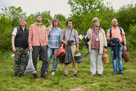 Pavel Nečas, Lukáš Langmajer, Tomáš Matonoha, Pavel Liška, Václav Postránecký, Hynek Čermák - Vinaři - Výlet - De la película