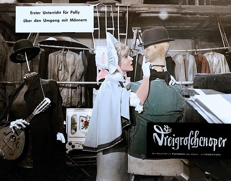 June Ritchie - Die Dreigroschenoper - Lobby karty