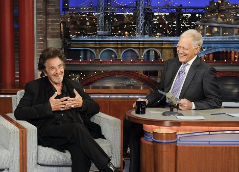 Al Pacino, David Letterman - Late Show with David Letterman - Filmfotos