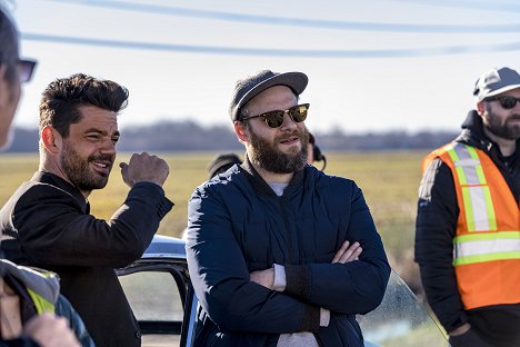 Dominic Cooper, Seth Rogen - Preacher - On the Road - Making of