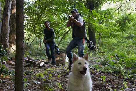 Kelvin Harrison Jr., Joel Edgerton - Llega de Noche - De la película