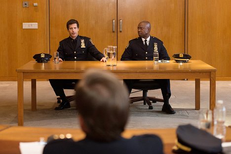 Andy Samberg, Andre Braugher - Brooklyn Nine-Nine - Charges and Specs - Photos