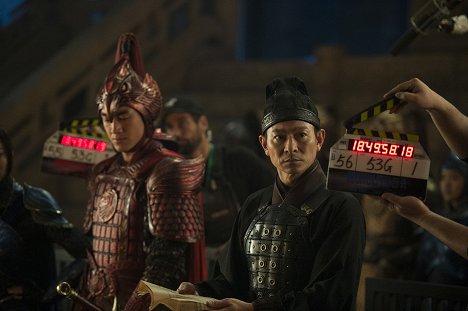 Kenny Lin, Andy Lau - The Great Wall - Dreharbeiten