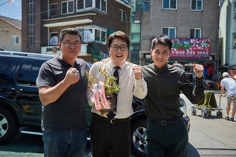 Woo-seok Yang, Do-won Gwak, Woo-seong Jeong - Gangcheolbi - Dreharbeiten