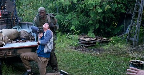 Wesley Snipes, RJ Mitte - The Recall - Photos