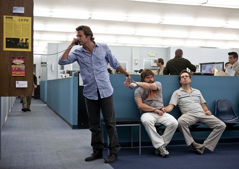 Bradley Cooper, Zach Galifianakis, Ed Helms - The Hangover - Van film