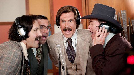 Paul Rudd, Steve Carell, Will Ferrell, David Koechner - Anchorman 2 - Die Legende kehrt zurück - Filmfotos