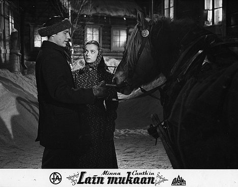 Matti Oravisto, Eila Peitsalo - According to the Law - Lobby Cards