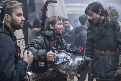Gareth Edwards, Diego Luna - Rogue One: A Star Wars Story - Dreharbeiten