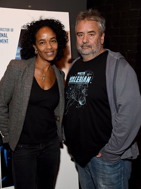 Trailer Launch Event in Los Angeles - Virginie Besson-Silla, Luc Besson - Valerian and the City of a Thousand Planets - Events