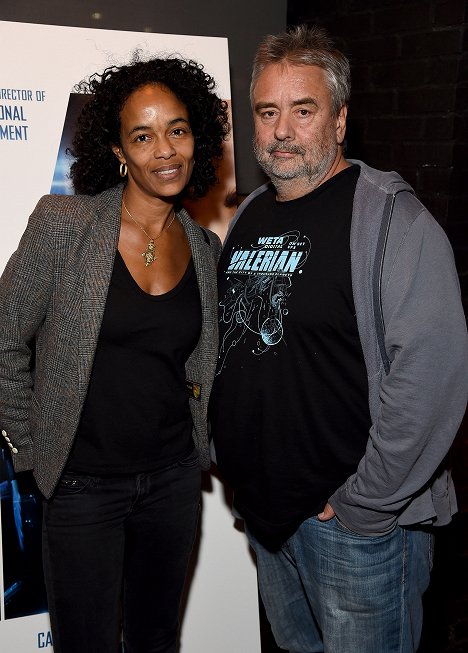 Trailer Launch Event in Los Angeles - Virginie Besson-Silla, Luc Besson - Valerian and the City of a Thousand Planets - Events