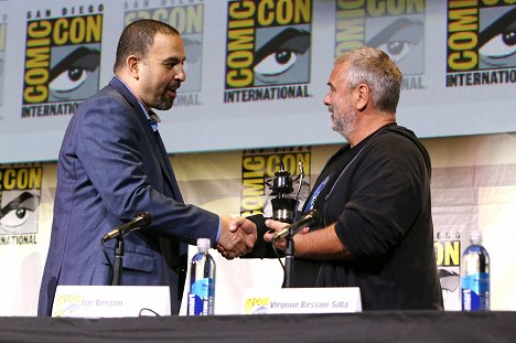 EuropaCorp presents Luc Besson’s "Valerian and the City of a Thousand Planets" at Comic-Con in the Hilton Bayfront Hotel, San Diego, CA on July 21, 2016 - Luc Besson