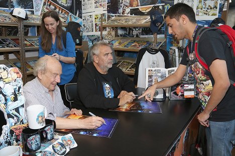 EuropaCorp presents Luc Besson’s "Valerian and the City of a Thousand Planets" at New York Comic-Con at Jacob Javits Center on October 6, 2016 in New York City - Jean-Claude Mézières, Luc Besson - Valerian - Die Stadt der tausend Planeten - Veranstaltungen