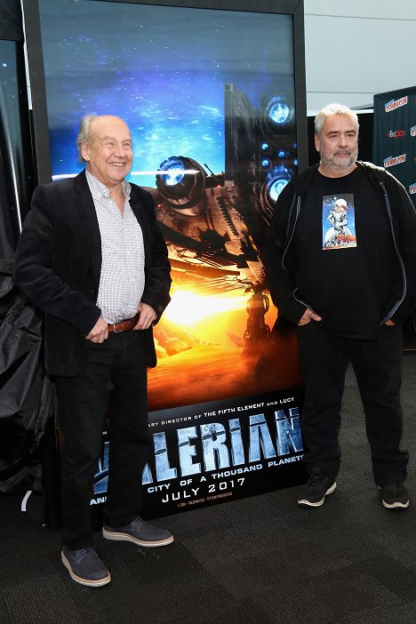 EuropaCorp presents Luc Besson’s "Valerian and the City of a Thousand Planets" at New York Comic-Con at Jacob Javits Center on October 6, 2016 in New York City - Jean-Claude Mézières, Luc Besson - Valerian a mesto tisícich planét - Z akcií