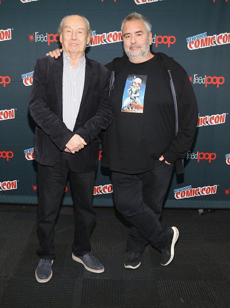EuropaCorp presents Luc Besson’s "Valerian and the City of a Thousand Planets" at New York Comic-Con at Jacob Javits Center on October 6, 2016 in New York City - Jean-Claude Mézières, Luc Besson - Valerian and the City of a Thousand Planets - Events
