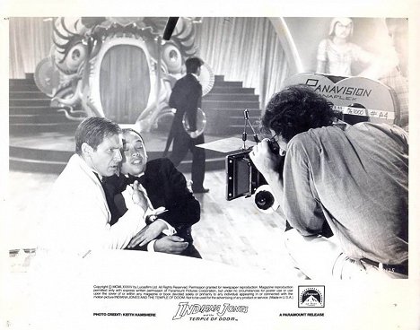 Harrison Ford, David Yip, Steven Spielberg