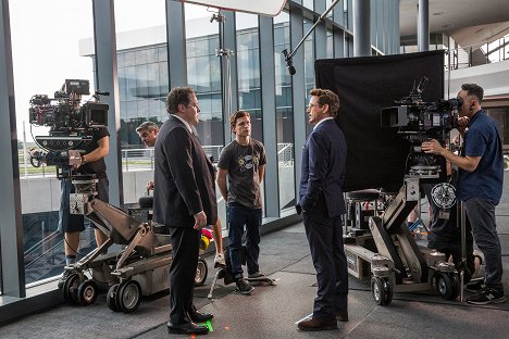 Jon Favreau, Tom Holland, Robert Downey Jr. - Spider-Man: Homecoming - Z natáčení