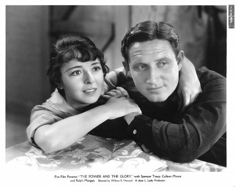 Colleen Moore, Spencer Tracy - The Power and the Glory - Mainoskuvat