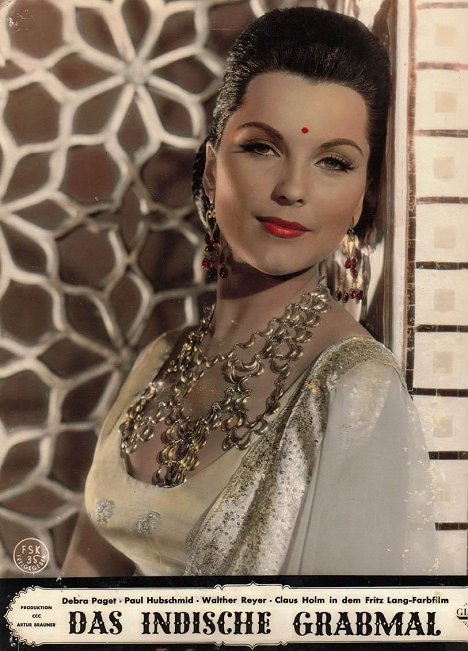 Debra Paget - The Indian Tomb - Lobby Cards