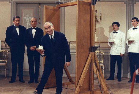 Pierre Tornade, Jean Ozenne, Louis de Funès, Michel Modo - Le Grand Restaurant - Z filmu