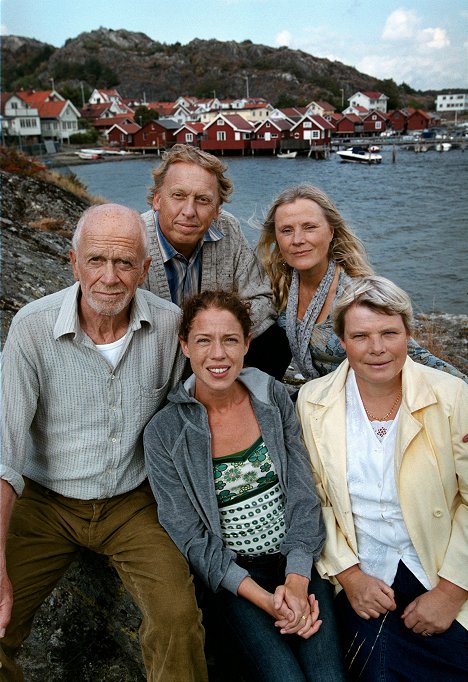 Per Myrberg, Tomas von Brömssen, Ulla Skoog, Anki Larsson - Saltön - Werbefoto