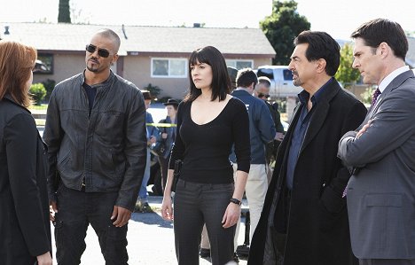 Shemar Moore, Paget Brewster, Joe Mantegna, Thomas Gibson - Mentes Criminosas - The Thirteenth Step - Do filme