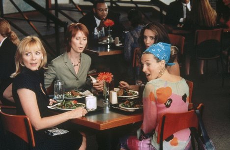 Kim Cattrall, Cynthia Nixon, Kristin Davis, Sarah Jessica Parker - Sex ve městě - Pravé děti velkoměsta - Z filmu