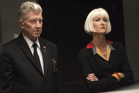 David Lynch, Laura Dern - Twin Peaks - Episode 9 - Filmfotos