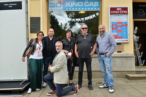 Screening at the Karlovy Vary International Film Festival on July 1, 2017 - Richard Müller, Petr Vacek, Galina Miklínová, Ondřej Trojan, Jaroslav Sedláček