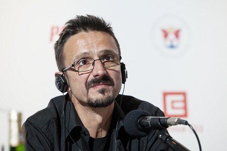 Press conference at the Karlovy Vary International Film Festival on July 1, 2017 - Alen Drljević - A férfiak nem sírnak - Rendezvények