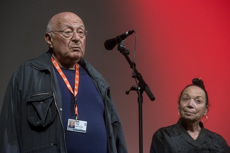 Journalists Dan Fainaru and Edna Fainaru attend the screening at the Karlovy Vary International Film Festival on July 2, 2017 - Dan Fainaru, Edna Fainaru - W.R. - Misterije organizma - Rendezvények