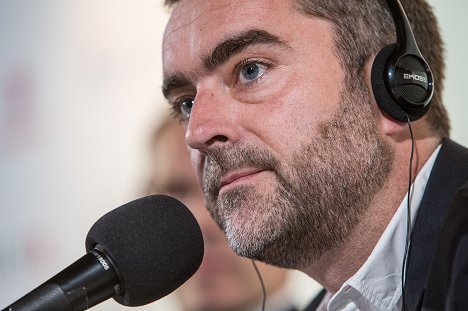 Press conference at the Karlovy Vary International Film Festival on July 2, 2017 - Nicolas Silhol - Korporace - Z akcií