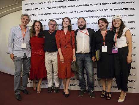 World premiere at the Karlovy Vary International Film Festival on July 2, 2017 - Natia Vibliani, Vladimer Katcharava, Mariam Khatchvani - Dede - Z imprez
