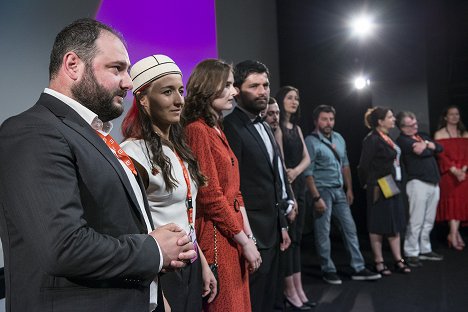 World premiere at the Karlovy Vary International Film Festival on July 2, 2017 - Vladimer Katcharava, Mariam Khatchvani - Dede - Événements