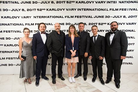 World premiere at the Karlovy Vary International Film Festival on July 3, 2017 - Ahmet Mümtaz Taylan, Onur Saylak, Hayat Van Eck - Daha - Veranstaltungen