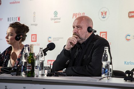 Press conference at the Karlovy Vary International Film Festival on July 3, 2017 - Ahmet Mümtaz Taylan - Még - Rendezvények
