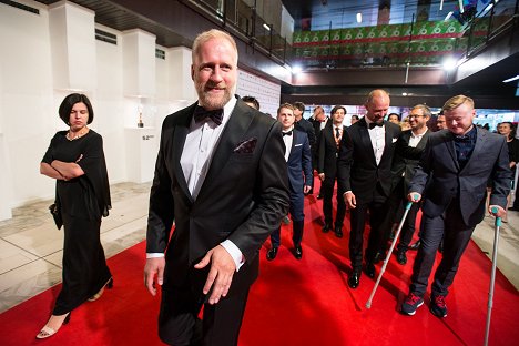 World premiere at the Karlovy Vary International Film Festival on July 3, 2017 - Peter Bebjak, Tomáš Maštalír, Filip Kaňkovský - Čára - Z akcí