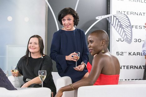 World premiere at the Karlovy Vary International Film Festival on July 4, 2017 - Jowita Budnik, Joanna Kos-Krauze, Eliane Umuhire - Ptaki śpiewają w Kigali - Veranstaltungen
