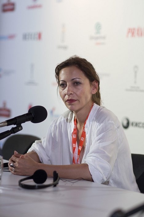 Press conference at the Karlovy Vary International Film Festival on July 5, 2017 - Iulia Rugină - Mimořádné zprávy - Z akcí