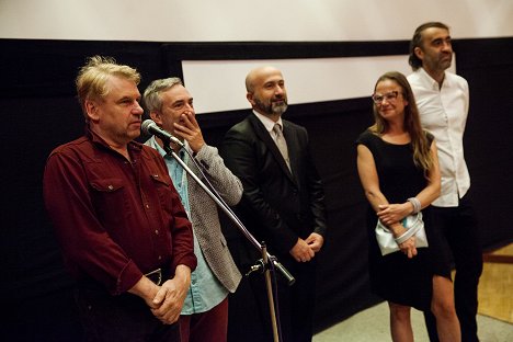 Screening at the Karlovy Vary International Film Festival on July 5, 2017 - Tomáš Vorel st., Petr Vacek, Jaroslav Sedláček, Petra Špalková, Jakub Kohák