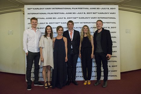 World premiere at the Karlovy Vary International Film Festival on July 5, 2017 - Hendrik Toompere, Maiken Pius, Priit Pääsuke - Keti lõpp - Veranstaltungen