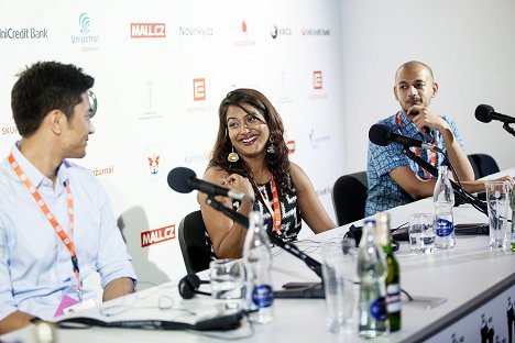 Press conference at the Karlovy Vary International Film Festival on July 6, 2017 - Heer Ganjwala - Ralang Road - Z imprez