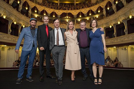 World premiere at the Karlovy Vary International Film Festival on July 6, 2017 - Mihkel Soe, Rain Tolk, Evelin Võigemast, Andres Maimik, Katrin Maimik - Muž, který vypadá jako já - Z akcií