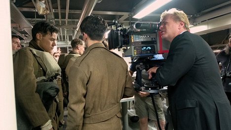 Harry Styles, Christopher Nolan - Dunkirk - Van de set